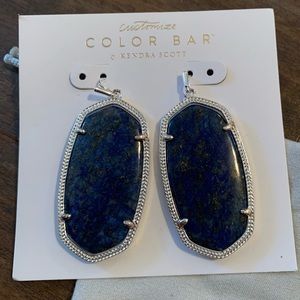 Kendra Scott- Danielle Earrings- Blue Lapis
